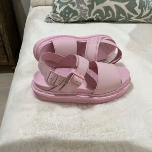 Dr. Martens pink sandals